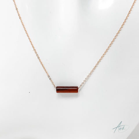 Gemstone Bar Necklaces